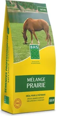 Image de Gazon - BHS - Mélange pour prairie 5 kg - 500 m² - Pour les grandes surfaces et les pâturages
