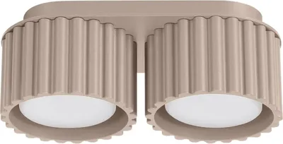 Obrázok produktu pre Stropné svietidlo AURA 2 taupe Gx53 2xGx53 10W hliník 8x10x21cm Sollux Lighting