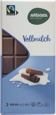 Image de Naturata Chocolat au lait 100g