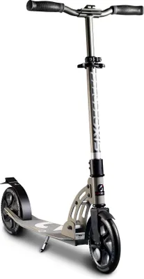 Image de SIX DEGREES Aluminium Scooter avec mécanisme de pliage et béquille, 205 mm, réglable en hauteur, GS-approuvé, gris, TESTSIEGER