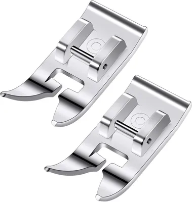 Produktbild von 2 Stück Universal Allzweck Nähmaschinen Nähfuß Gerader Stichfuß Zick Zack Fuß Multifunktionales Zubehör Passend für Alle Singer Brother Janome Und Babylock Nähmaschinen Mit Niedrigem Schaft