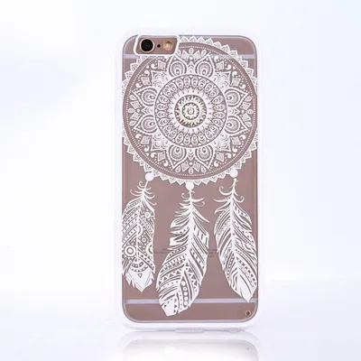 Produktbild von Handy Hülle Mandala für Huawei P9 Design Case Schutzhülle Motiv Traumfänger Cover Tasche Bumper Weiß