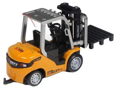 Immagine prodotto di Escavatore giocattolo, telecomandato, compatibile con app per smartphone, carrello elevatore RC 1:64