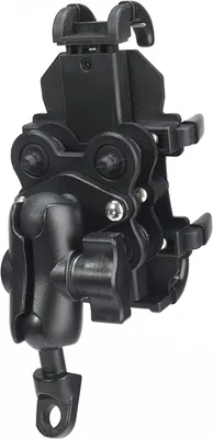 Image de Support pour téléphone de moto, 360�� Rotation réglable Support pour téléphone de moto dans le rétroviseur pour téléphones de 4''-6,7