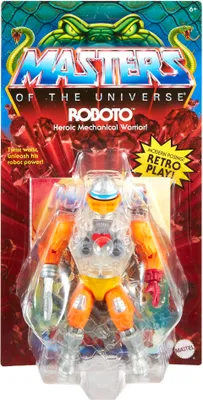 Produktbild von Masters of the Universe Origins Actionfigur Mini Comic Roboto (14 cm)