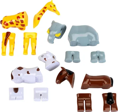 Produktbild von Magnetisches Tierpuzzle für Kinder - Pädagogisches Spielzeug ab 1 Jahr