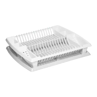 Obrázok produktu pre plast team 13480800 plast team kôš na odkvapkávanie riadu s podnosom, biely