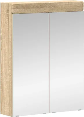 Immagine prodotto di vidaXL Armadio a specchio per bagno TULUM rovere Sonoma 60 x 16,5 x 78 cm