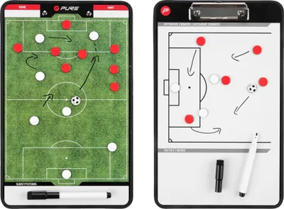 Immagine prodotto di Pure2Improve lavagna bifacciale da calcio 35Ã22 cm P2I100680