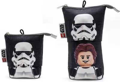 Obrázek produktu pro Penál "Star Wars Stormtrooper/Han Solo", černá, Pop Up, LEGO 53461