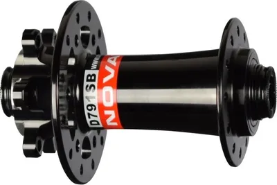 Produktbild von NOVATEC Vorderradnabe NT-D791SB 12mm 24H Scheibe Schwarz