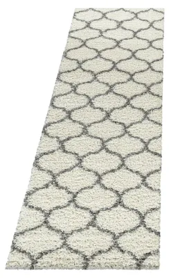 Productafbeelding van Tapijt, vloerkleed voor de woonkamer, crème kleur, 80x250 cm, Scandinavisch design