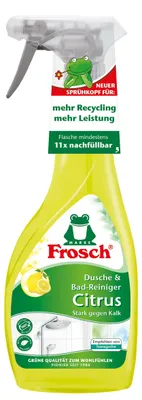 Obrázek produktu pro Frosch Citrus, Čistič koupelen, 500 ml (VÝROBEK Z NĚMECKA)