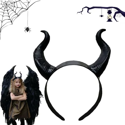 Produktbild von Hornstirnband für Halloween und Cosplay