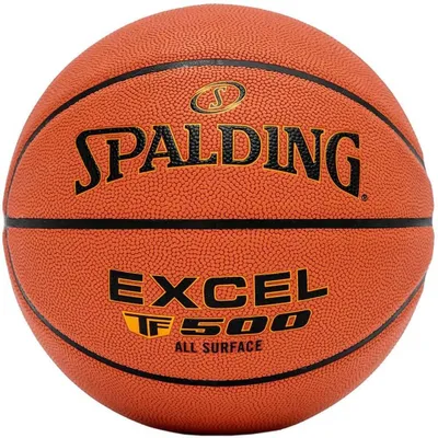 Produktbild von Spalding - "Excel TF 500" Komposit Leder Basketball MR1626 (7) (Orange)
