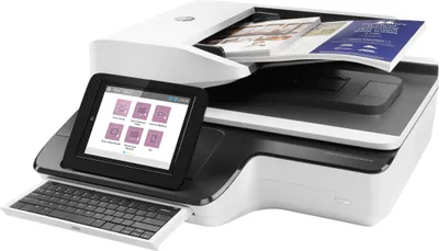 Produktbild von HP ScanJet Enterprise Flow N9120 fn2 - Dokumentenscanner - Flachbett: CCD / ADF: CIS - Duplex - 297 x 864 mm - 600 dpi x 600 dpi - bis zu 120 Seiten/Min. (einfarbig)