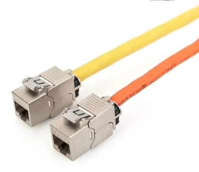 Obrázek produktu pro Digitus DN-93619-24, Plochý, Stříbrná, RJ-45, Samec, 10GBase-T, Nikl/zlato