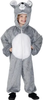 Produktbild von Kostüm Maus Mauskostüm Tierkostüm für Kinder Kinderkostüm Gr. 122-128