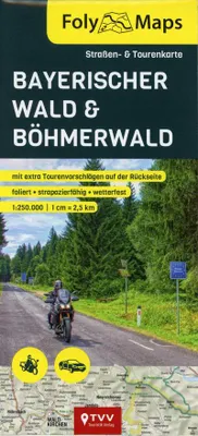 Produktbild von FolyMaps Böhmerwald / Bayerischer Wald 1:250 000