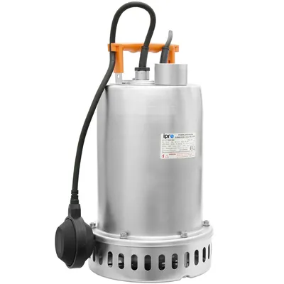 A submersible pump is shown against a white background.