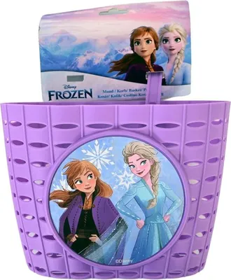 Immagine prodotto di Cestino bici Disney per bambini cestino bici ragazze cestino manubrio Elsa Frozen Regina dei Ghiacci 1264