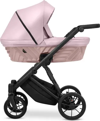 Image de Kunert Poussette Ivento Ive 13 rose Metalic siege auto