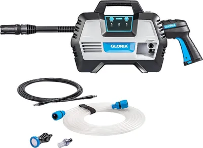 Immagine prodotto di GLORIA MultiJet 230V - Idropulitrice elettrica, sistema di spruzzatura ad alte prestazioni, multifunzione, pressione regolabile, max. 120 bar