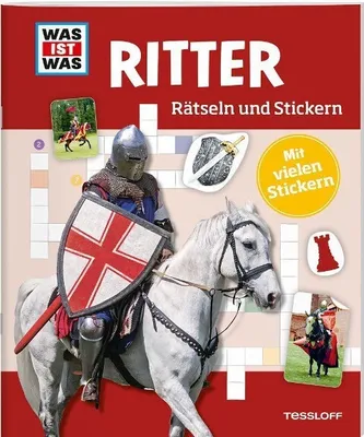 Produktbild von WAS IST WAS Rätseln und Stickern: Ritter