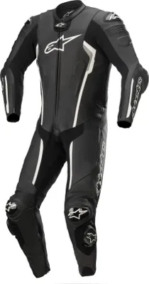 Produktbild von Alpinestars Missile V2 1-Teiler Motorrad Lederkombi, schwarz/weiß, 58