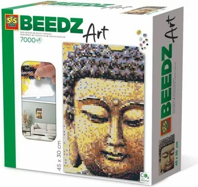 Produktbild von SES Creative Beedz Kunst Mosaik - Buda 7000 (FR)