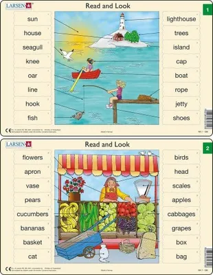 Obrázok produktu pre LARSEN Puzzle Angličtina (1) - More 16 dielikov