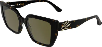 Produktbild von Karl Lagerfeld KL6221S Dark tortoise 53/19/145 Damen Sonnenbrillen