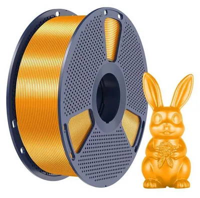 Produktbild von Sunlu PLA+ Silk Filament, 1,75mm, 1kg - Farbton: Brass