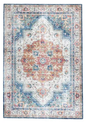 Zdjęcie produktu dla Dywan vintage - Azara Jasnoniebieski