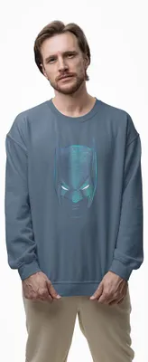 Produktbild von D&B Design Uni Pullover SWMO00090 Batman IndigoBlau-Größe XL