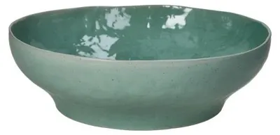 Productafbeelding van Pomax Marmoris serveerschaal van porselein, seladon groen, diameter 33 cm, hoogte 9,7 cm