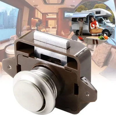 Produktbild von Druckknopf-Verriegelungsknopf für Schrank, Schublade, Tür, Wohnmobil, Schrank