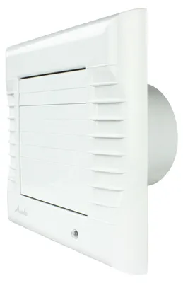 Produktbild von Badlüfter Wohnraumlüfter Ventilator Wandlüfter Wohnraumventilator Badventilator Lamellenlüfter Lamellen Abluftventilator Abluft Kugellager Deckenlüfter Be- Entlüftung automatische Lamellenöffnung  Timer / Nachlauf