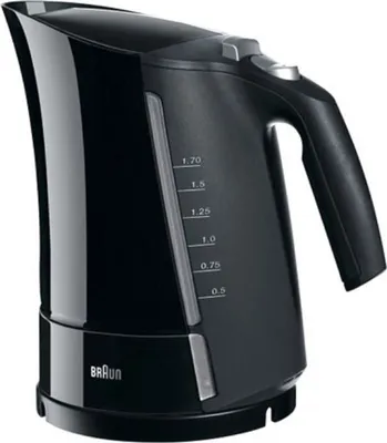 Produktbild von Braun Multiquick 5 WK 500 Wasserkocher 1,6 Liter schwarz