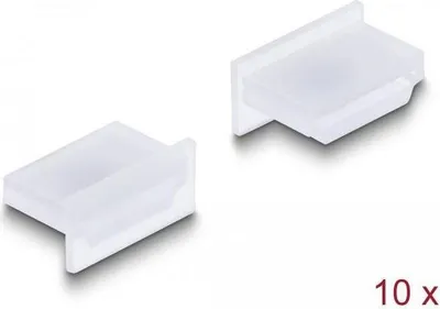 Produktbild von DELOCK Staubschutz f. HDMI-A-Buchse ohne Griff 10 St. transp