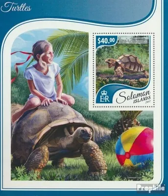 Produktbild von Briefmarken Salomoninseln 2017 Mi Block 683 (kompl. Ausg.) postfrisch Schildkröten