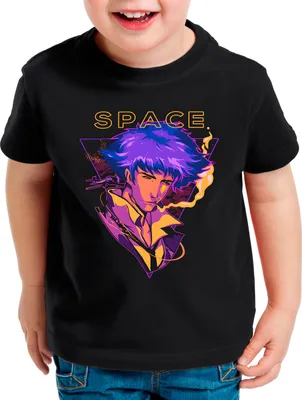 Produktbild von style3 Spike in Space Kinder T-Shirt bebop anime manga swordfish