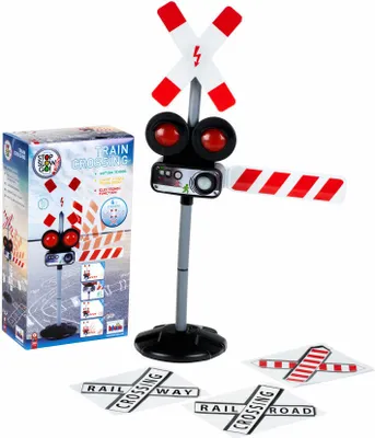 Produktbild von Theo Klein Bahnübergang elektronisch, Schranke, Verkehrsschild, Kinder Spielzeug, 2961