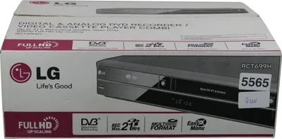 Obrázek produktu pro LG RCT699H – DVD a VHS rekordér (NOVÝ – V KRABICI)