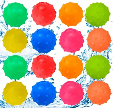 Imagen del producto de Globos de agua reutilizables, de carga rápida, con cierre automático, paquete de 100 unidades, para uso en el jardín