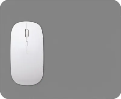 Image de INF Tapis de souris en silicone antidérapant pour la maison et le bureau Gris