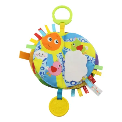 Obrázok produktu pre Baby Cloth Book Waterproof Soft Safe Cute Educational Infant Cartoon Cloth Book Early Education Toys(Sky )