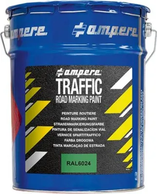 Produktbild von Straßenmarkierungsfarbe Traffic Paint 5kg grün Road Marking Paint, 3495881960012