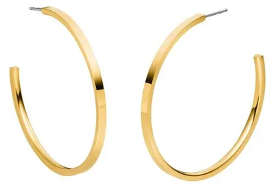 Produktbild von Boccia Damen Creolen 05098-02 Titan goldplattiert