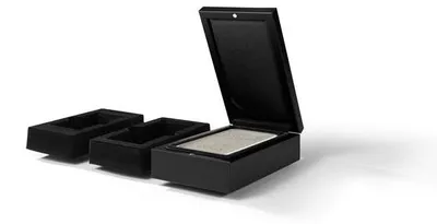 Produktbild von Volterra Etui für 1x Silberbarren 1.000 g, schwarz